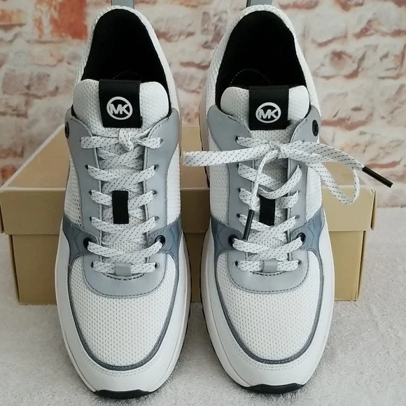 New Michael Kors Ballard Colorblock Nylon Sneakers - Picture 7 of 13